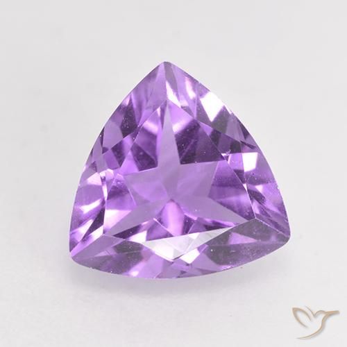 1.52ct Natural Violeta medio Amatista, Trillón, VS