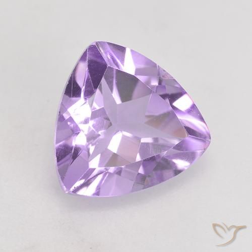 Amatista Violeta rosado natural de 1.77 ct, Trillón, VS