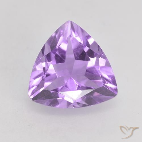 1.65ct Natural Violeta rosado Amatista, Trillón, VS