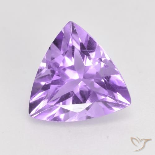 1.60ct Natural Violeta medio Amatista, Trillón, VS