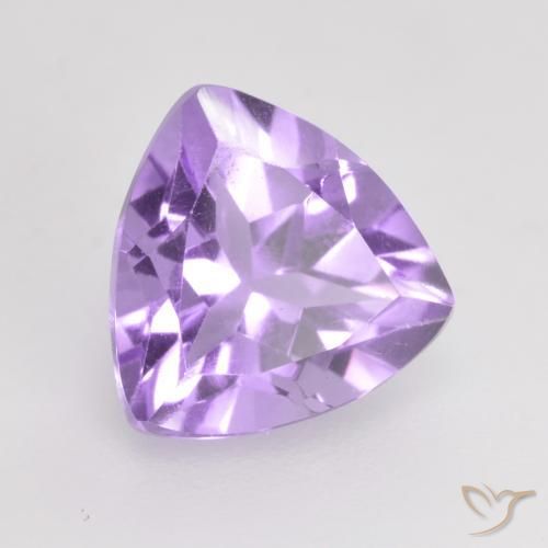 Amatista Violeta iris intenso natural de 1.86 ct, Trillón, VVS-VS