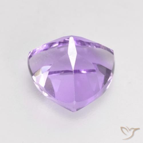 Amatista Violeta iris intenso natural de 1.86 ct, Trillón, VVS-VS