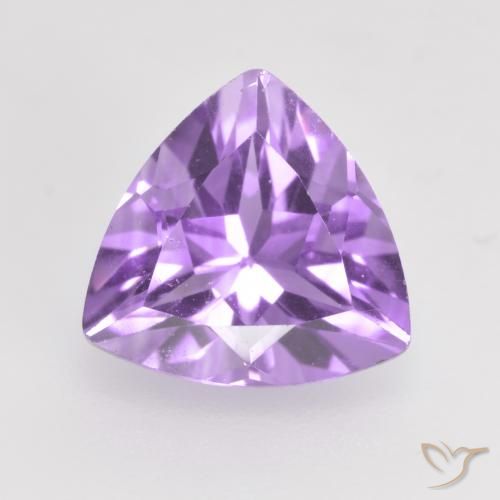 1.58ct Natural Violeta medio Amatista, Trillón, VS