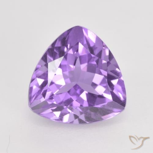 1.86ct Natural Violeta medio Amatista, Trillón, VS
