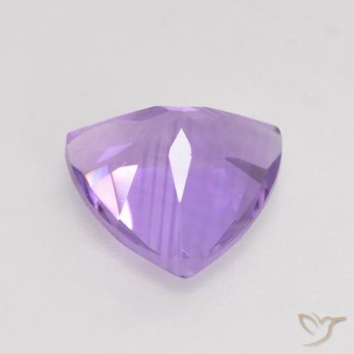 Amatista Violeta medio natural de 1.44 ct, Trillón, VS