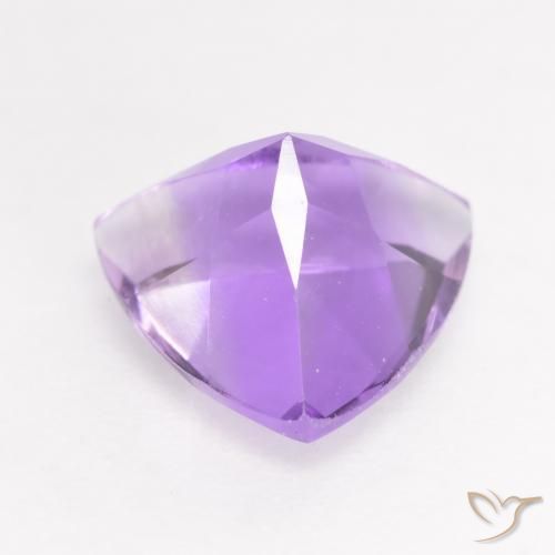 Amatista Violeta iris natural de 1.64 ct, Trillón, VS
