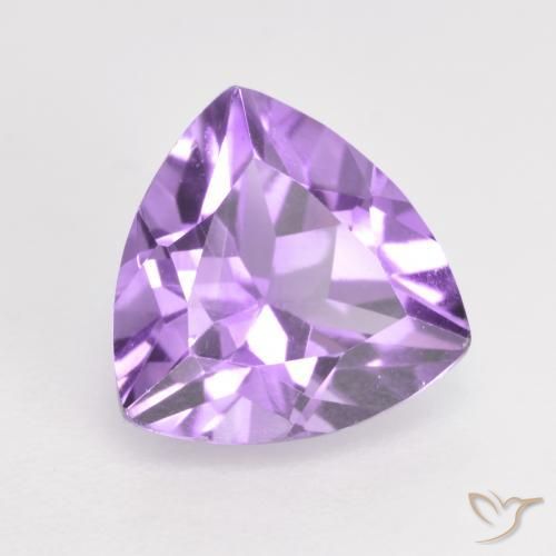 Amatista Violeta iris natural de 1.67 ct, Trillón, VS