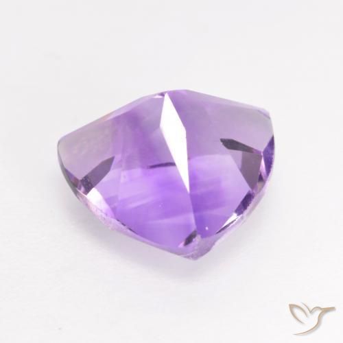 Amatista Violeta iris natural de 1.67 ct, Trillón, VS