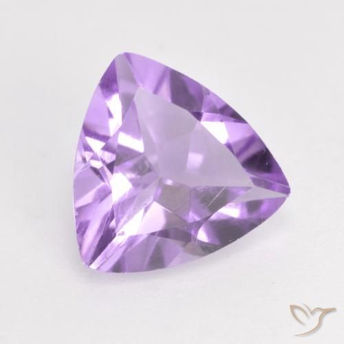 Amatista Violeta iris natural de 1.35 ct, Trillón, VS