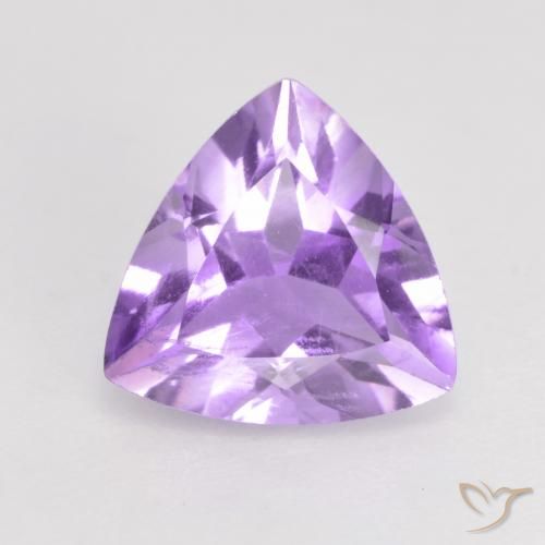 1.51ct Natural Violeta medio Amatista, Trillón, VS