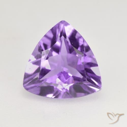1.45ct Natural Violeta medio Amatista, Trillón, VS