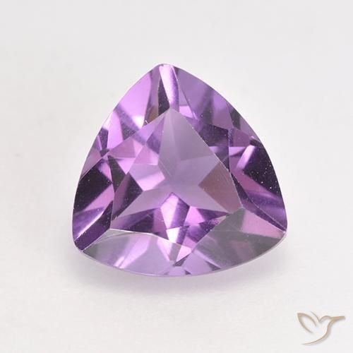 1.61ct Natural Violeta rosado Amatista, Trillón, VS