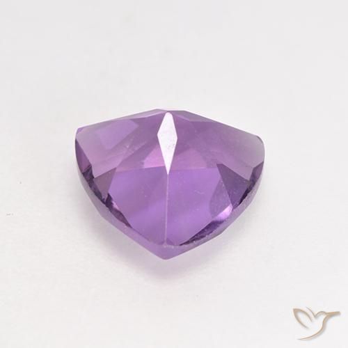 Amatista Violeta rosado natural de 1.61 ct, Trillón, VS