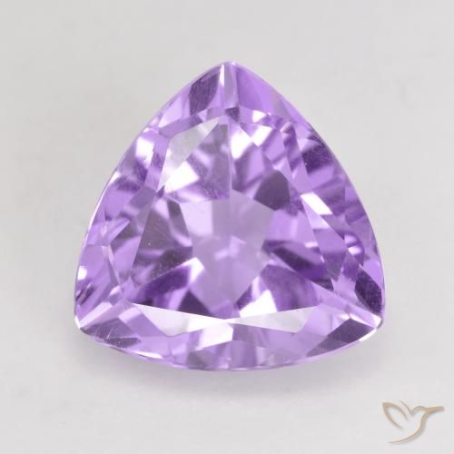 2.89ct Natural Violeta medio Amatista, Trillón, VVS-VS