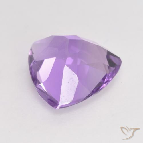 Amatista Violeta iris intenso natural de 2.74 ct, Trillón, VVS-VS