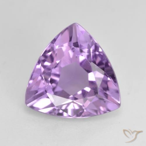 2.70ct Natural Violeta púrpura medio Amatista, Trillón, VS