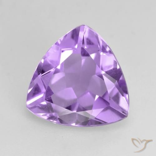 2.60ct Natural Violeta medio Amatista, Trillón, VS