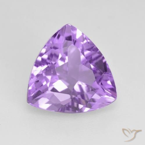 Amatista Violeta rosado natural de 2.65 ct, Trillón, VS
