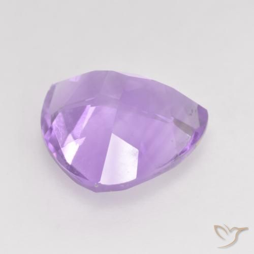 Amatista Violeta rosado claro natural de 2.97 ct, Trillón, VVS-VS