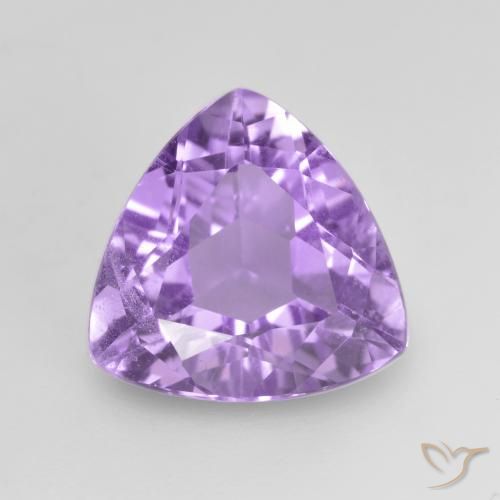 2.70ct Natural Violeta medio Amatista, Trillón, VVS-VS
