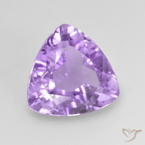 Amatista Violeta medio natural de 2.70 ct, Trillón, VVS-VS
