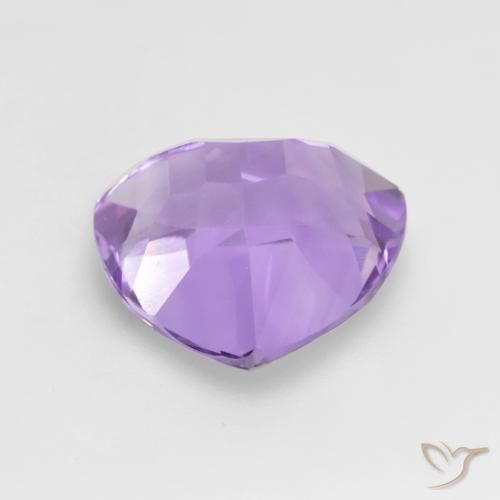 Amatista Violeta rosado natural de 3.02 ct, Trillón, VVS-VS