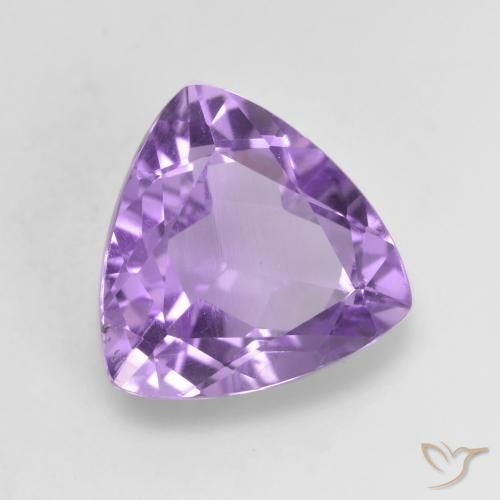 Amatista Violeta medio natural de 2.68 ct, Trillón, VVS-VS