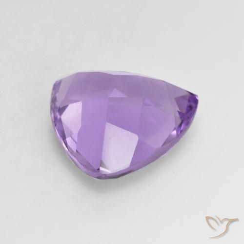 Amatista Violeta medio natural de 2.68 ct, Trillón, VVS-VS