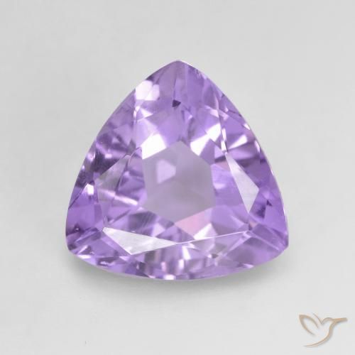 2.66ct Natural Violeta medio Amatista, Trillón, VVS-VS