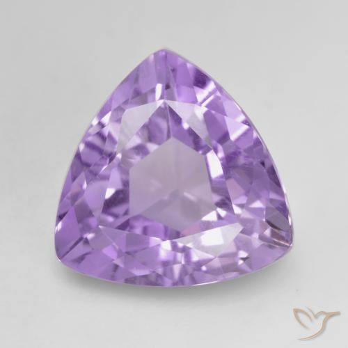 2.96ct Natural Violeta medio Amatista, Trillón, VVS-VS