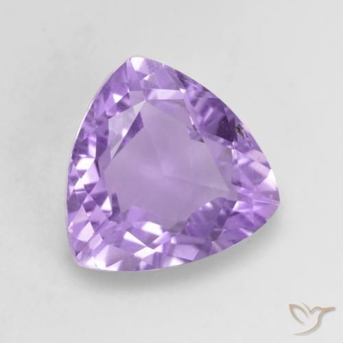 Amatista Violeta medio natural de 2.53 ct, Trillón, VVS-VS