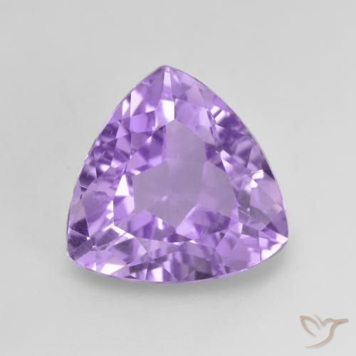 2.96ct Natural Violeta medio Amatista, Trillón, VVS-VS