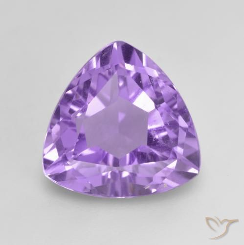 3.14ct Natural Violeta medio Amatista, Trillón, VVS-VS