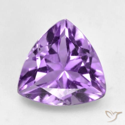 1.59ct Natural Violeta púrpura medio Amatista, Trillón, VVS-VS