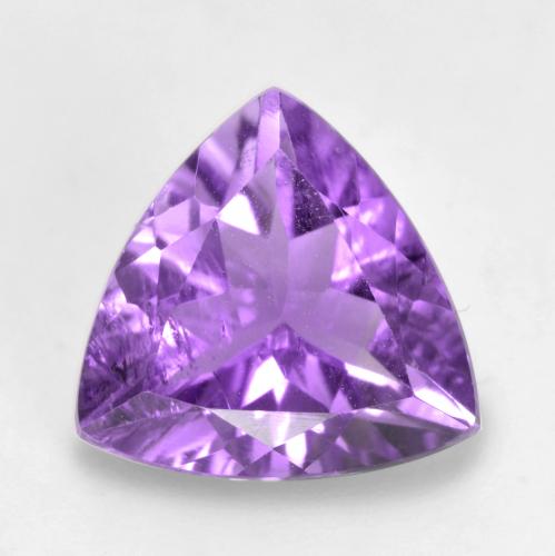 Amatista violeta natural de 1,33 ct, trillón, VVS-VS