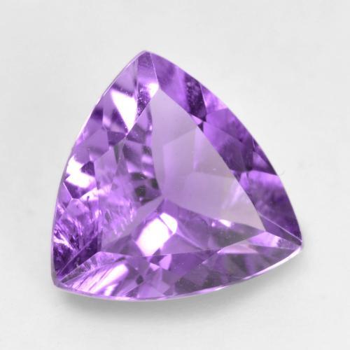 Amatista violeta natural de 1,33 ct, trillón, VVS-VS