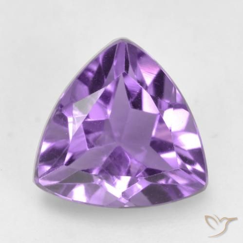 1.56ct Natural Violeta medio Amatista, Trillón, VVS-VS