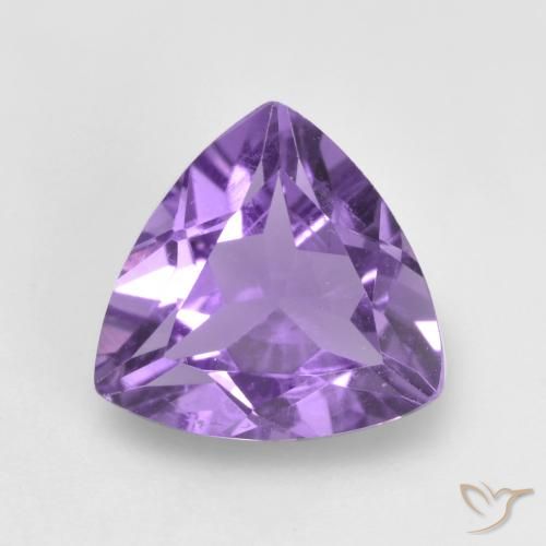 1.39ct Natural Violeta medio Amatista, Trillón, VVS-VS