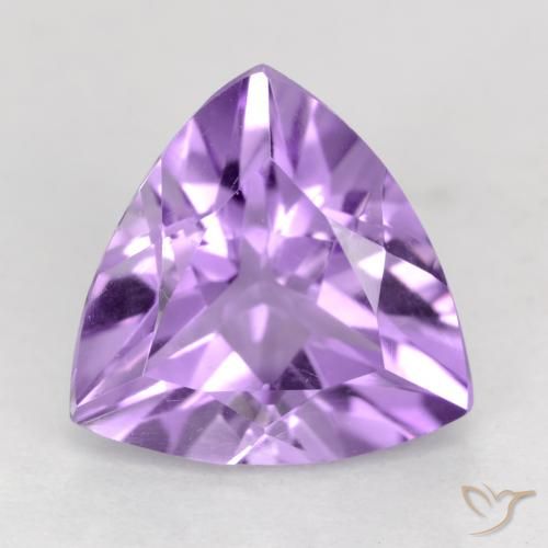 2.18ct Natural Violeta rosado Amatista, Trillón, VVS-VS