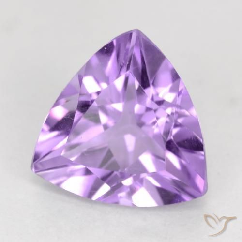 Amatista Violeta rosado natural de 2.18 ct, Trillón, VVS-VS