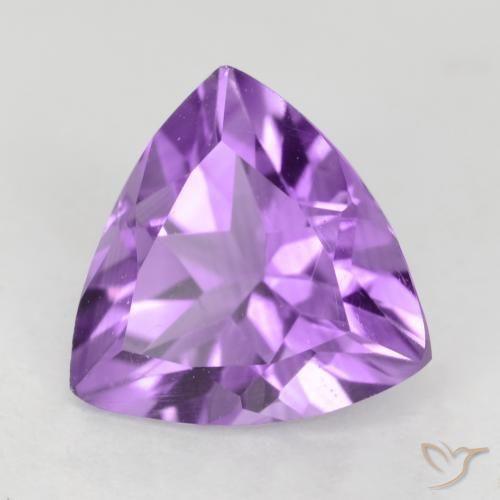 Amatista Violeta púrpura intenso natural de 1.99 ct, Trillón, VVS-VS