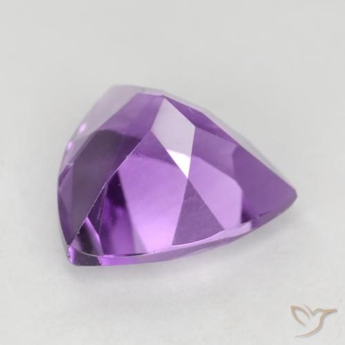 Amatista Violeta púrpura intenso natural de 1.99 ct, Trillón, VVS-VS