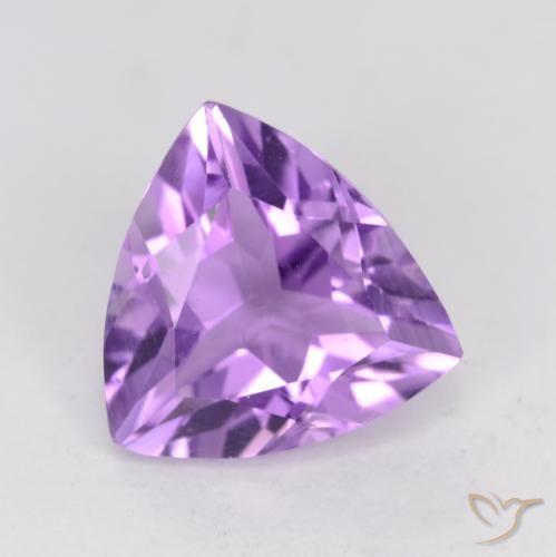2.08ct Natural Violeta medio Amatista, Trillón, VS