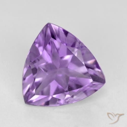 2.30ct Natural Violeta medio Amatista, Trillón, VVS-VS
