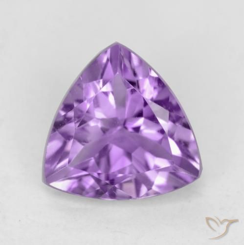 2.19ct Natural Violeta medio Amatista, Trillón, VVS-VS
