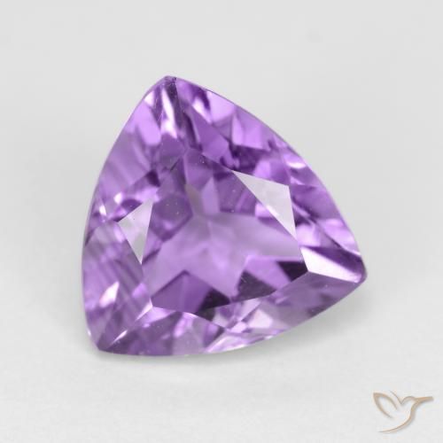 Amatista Violeta medio natural de 2.30 ct, Trillón, VVS-VS