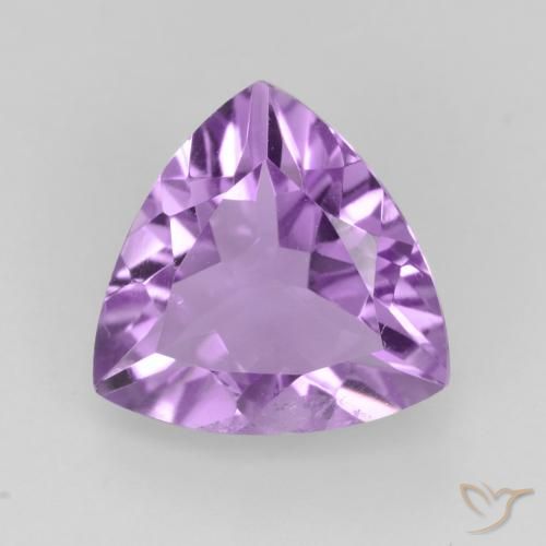 2.07ct Natural Violeta púrpura medio Amatista, Trillón, VS