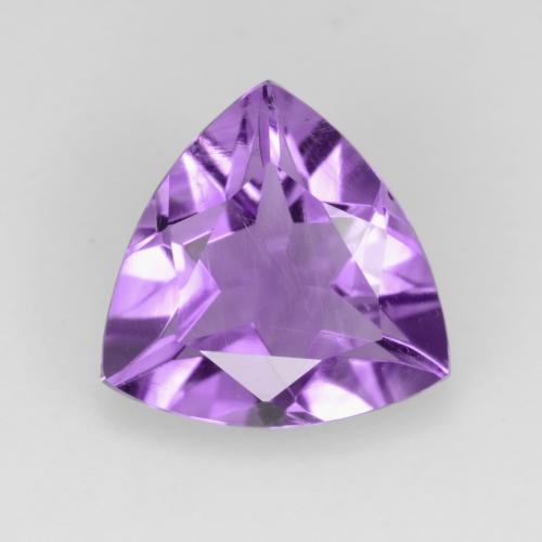 Amatista Violeta púrpura medio natural de 1.87 ct, Trillón, VS