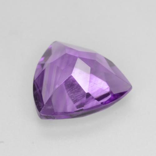 Amatista Violeta púrpura medio natural de 1.87 ct, Trillón, VS