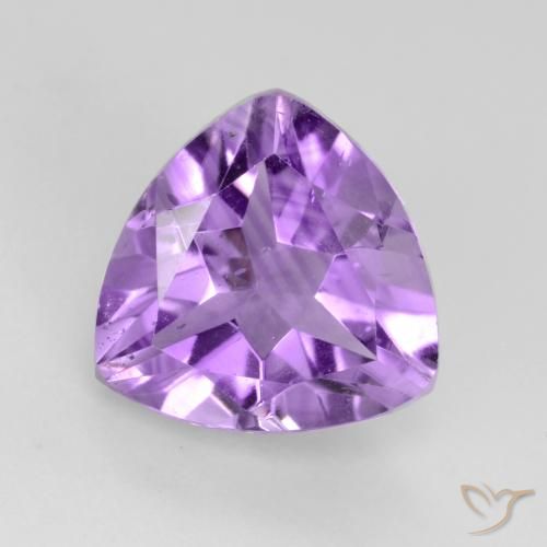 2.23ct Natural Violeta púrpura medio Amatista, Trillón, VS